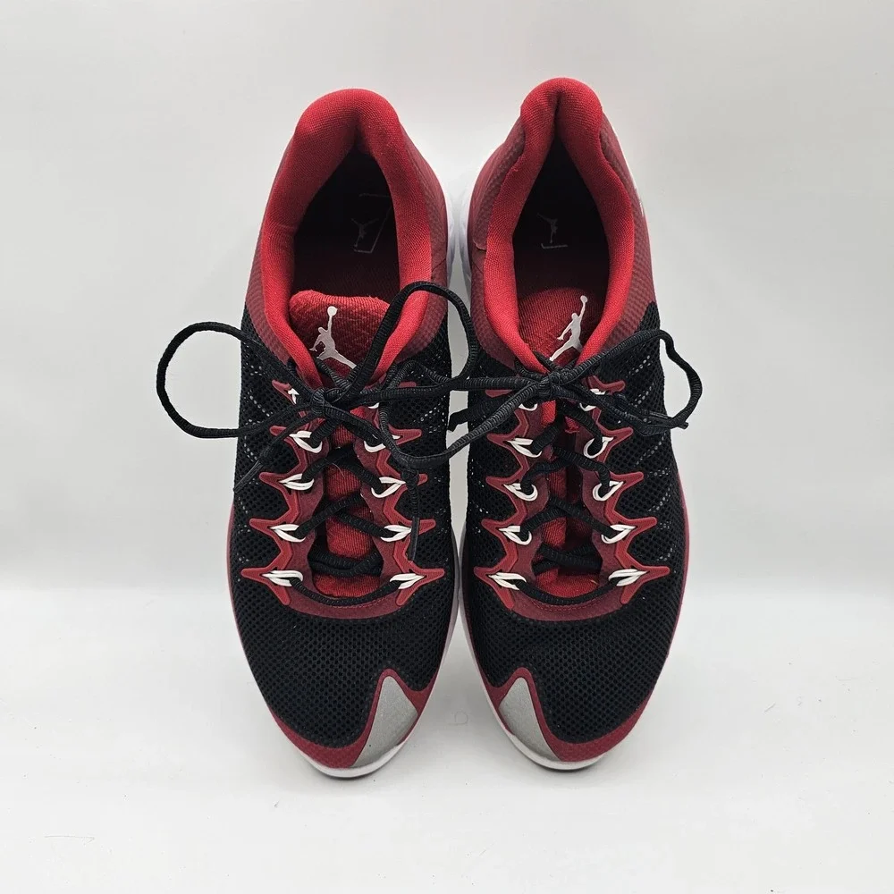 Jordan Shoes Mens‎ Size 11 Red Black Mesh Low Top Running Sneakers 715572-601
